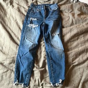 Curvy super high rise jegging